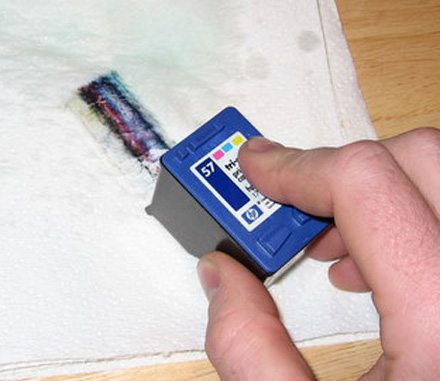  Мастилена пътечка от касетата