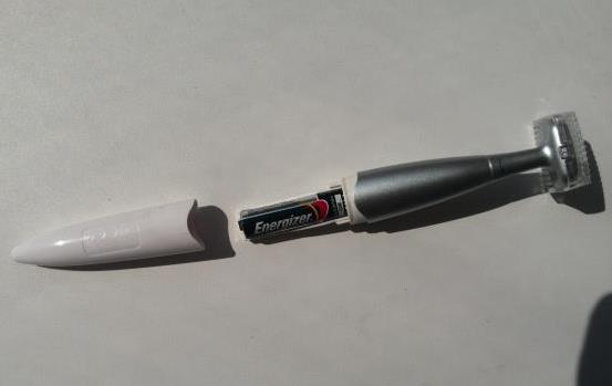  Нарежете батерията