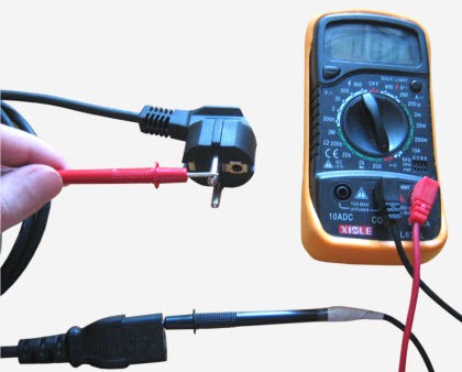  Изпробвайте щепсела с тестер