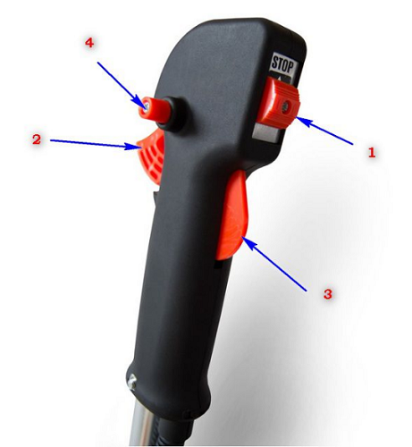  Тримерна дръжка