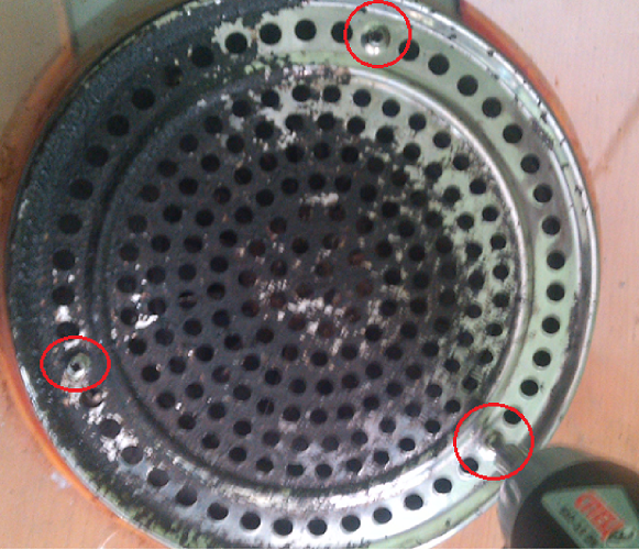  Развийте винтовете