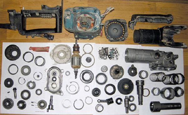  Детайли за удар