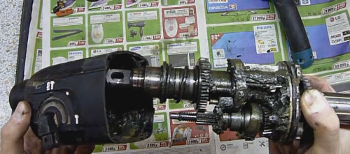  Премахване на скоростната кутия