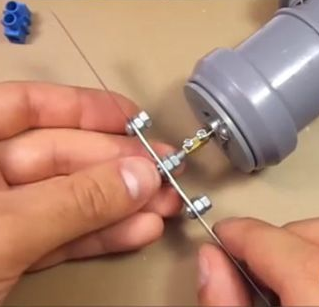  Свързване на дюзите и вала