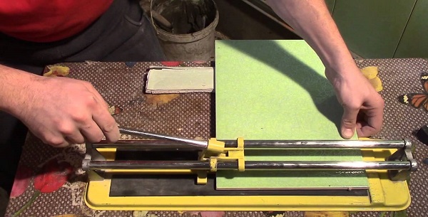  Ръчно рязане на плочки