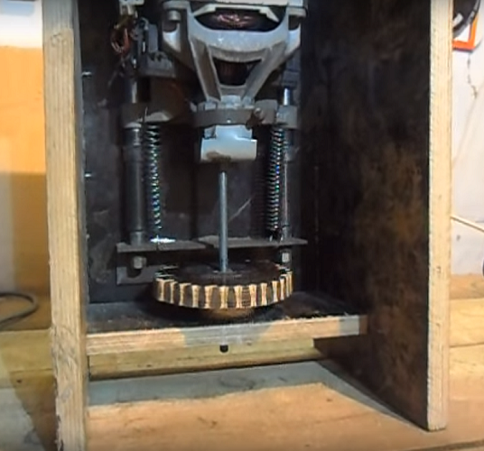  Външен вид на механизма за повдигане