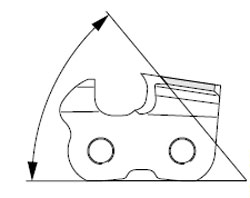  Гърбът на горното острие