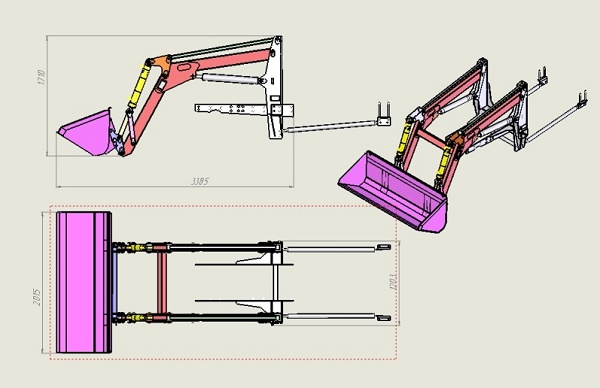  Изчертаване на кофа
