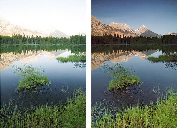  Светлинен филтър с градиент