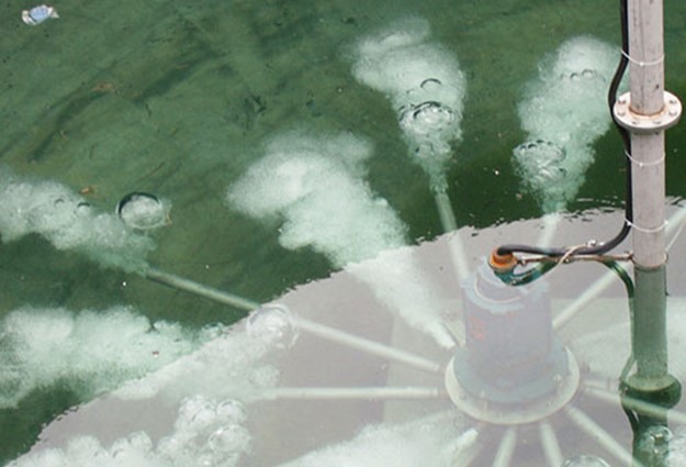  Аериране на водата