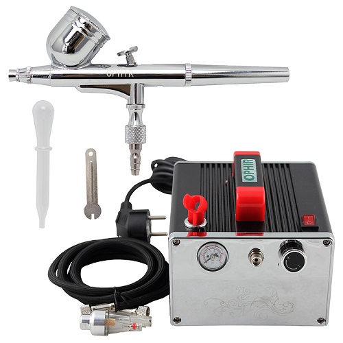  Аерограф с компресор