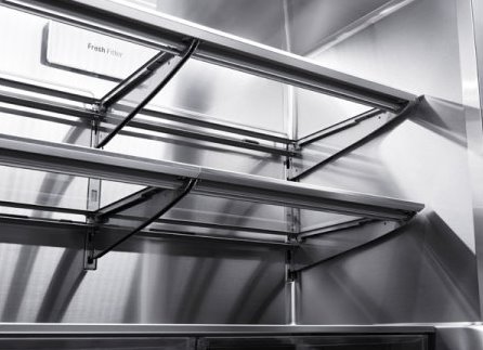  Рафтове с удароустойчиво стъкло