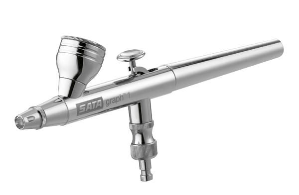  Аерограф с горния резервоар