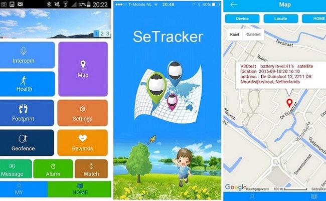  Приложение SeTracker