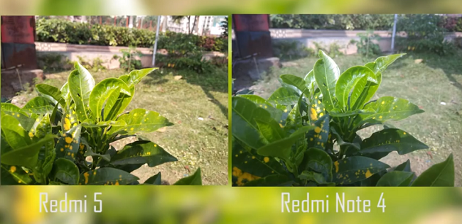  Сравнение на камерата