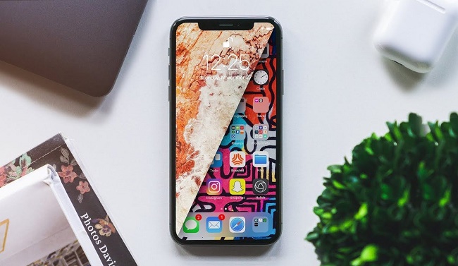  Показване на IPhone X