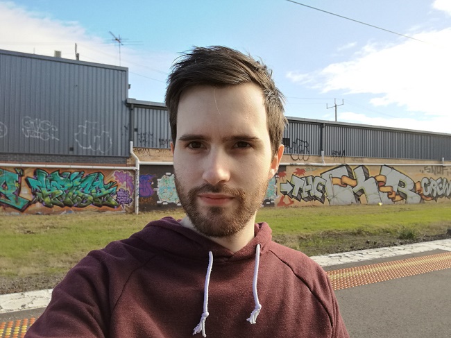  Снимка от предната камера