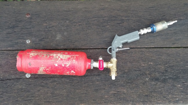 Дизайнът на пистолета за очистване