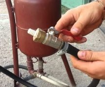  пясъкоструйна машина го направете сами