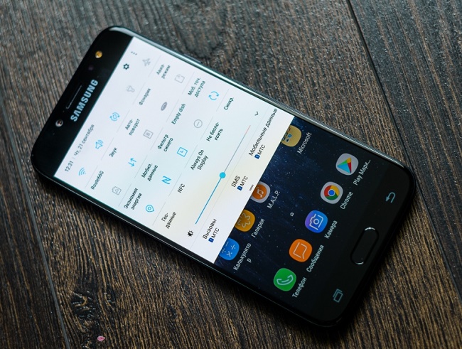  Меню на Smartphone