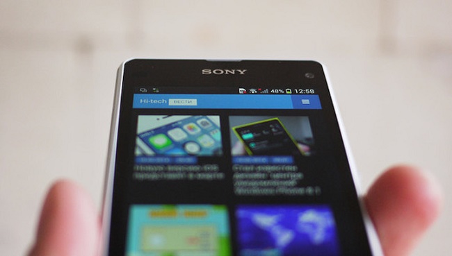  Предния панел отгоре