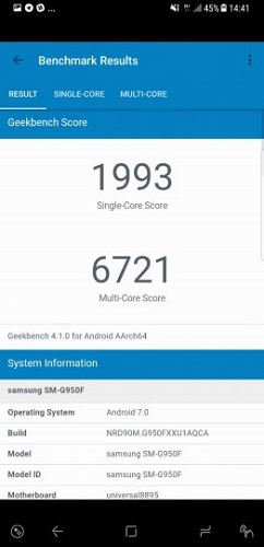  Резултати от бенчмаркинга