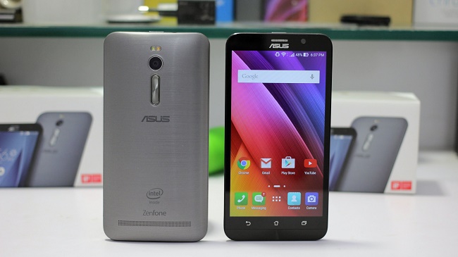  Asus Zenfone 2 сиво