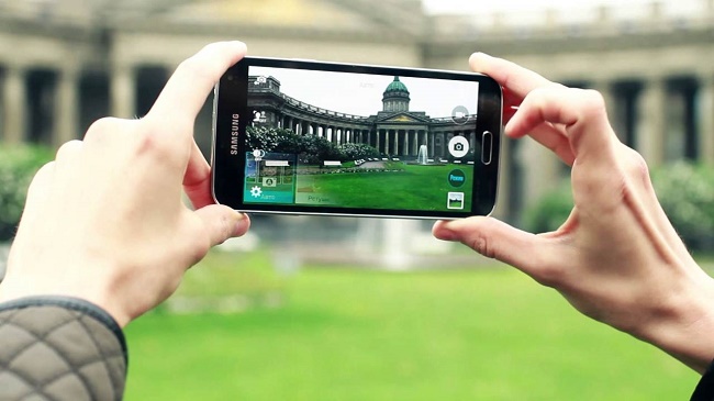  Снимане на смартфон