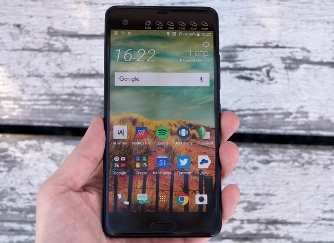  Екран на телефона