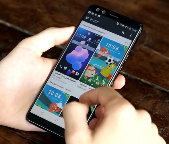  Екран на телефона