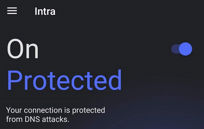  Ново приложение Intra